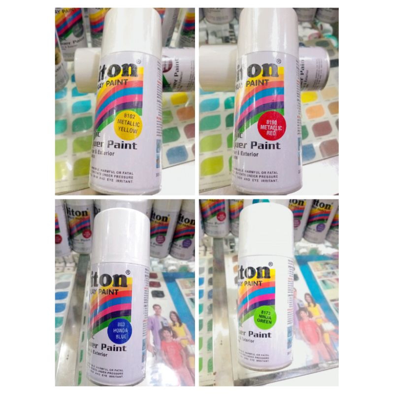 Cat DITON ACRYIC SPRAY 300ML (warna METALLIC BROWN 8199). Buat motor, sepeda DLL. TIDAK TAHAN BENSIN