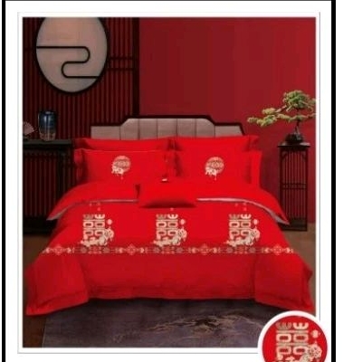 Kain Meteran Motif Sanghi Chinese Wedding Mix Tencel Super Premium