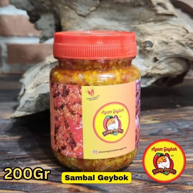 

Sambal Geybok Bang Jarwo 200Ml Sambel Bawang Putih Jakarta