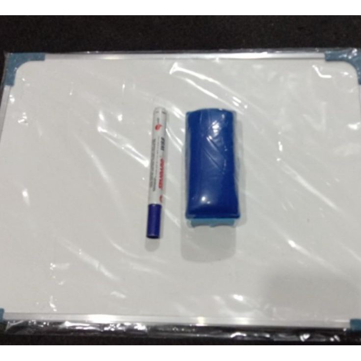 

Paket papan tulis whiteboard 3x4cmspidolpenghapus
