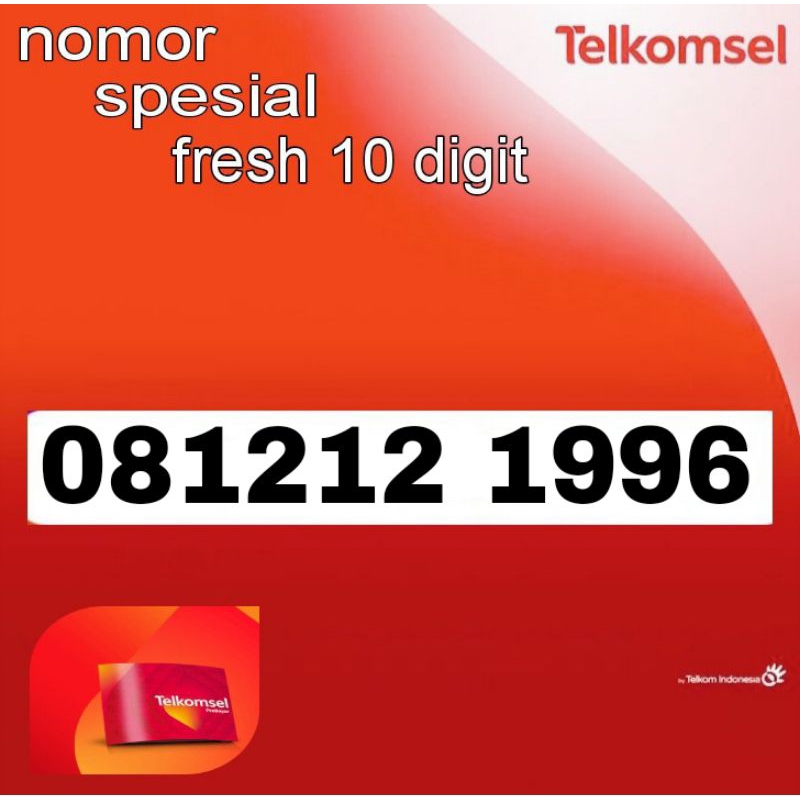 Nomor Cantik Telkomsel 4G LTE 10 digit