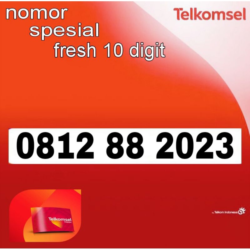 nomor cantik telkomsel 4G perdana 10 digit 2023
