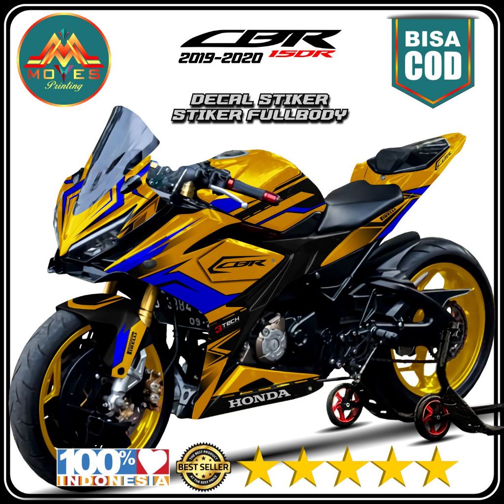 BISA COD, Decal Stiker Motor CBR 2019 2020 Full Body CBR 150R Facelift Stiker CBR 150R