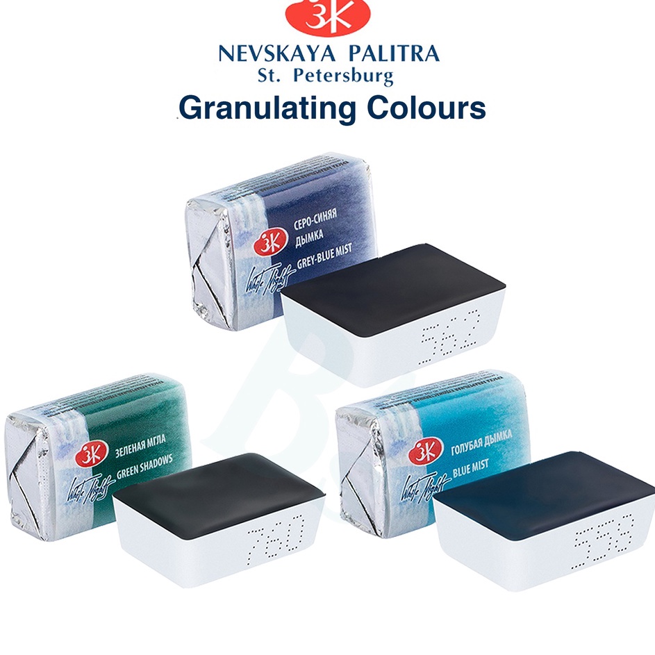 

Terupdate Nevskaya Palitra Watercolor Plastic Pan Ukuran 25cm Granulating White Night 1 Original Peralatan Melukis Terlaris dari BAS Bali Art Supplies Jaka