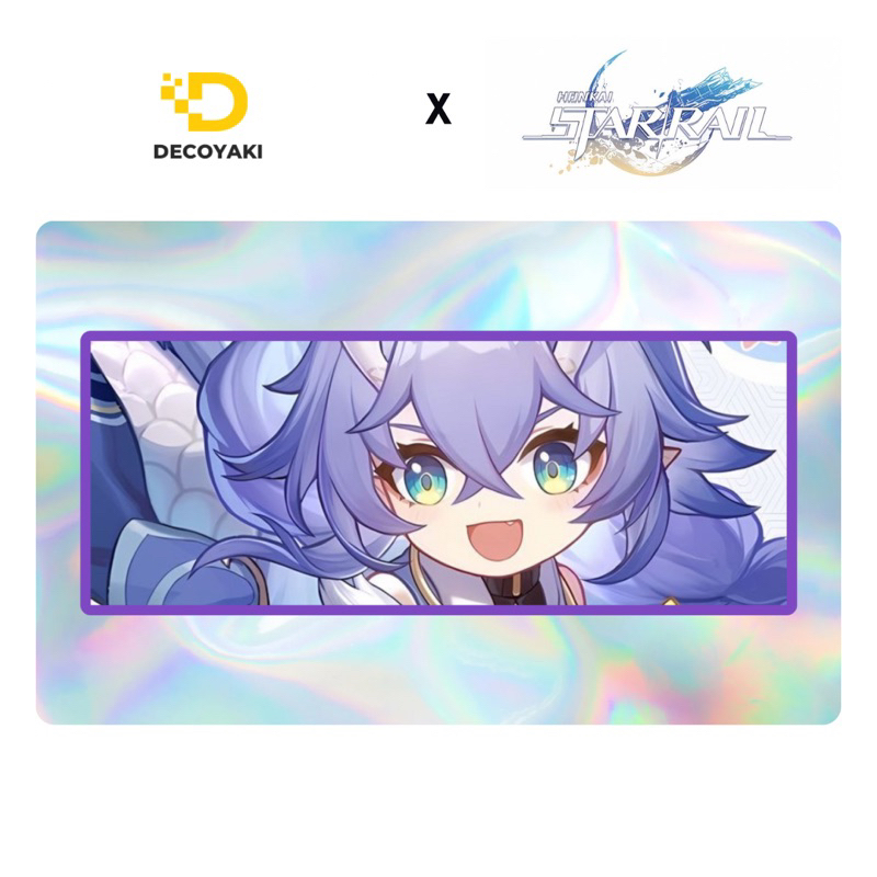 

Sticker Slap Hologram Bailu Honkai Star Rail, Stiker Hologram Bailu Honkai Star Rail