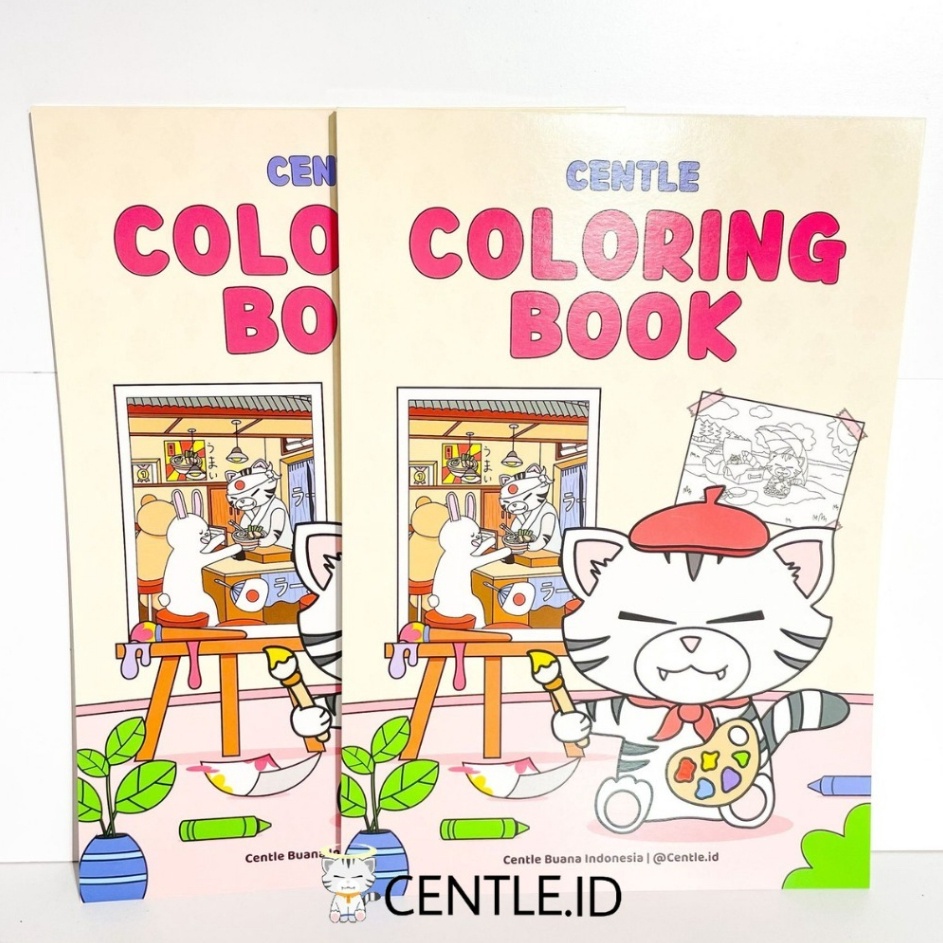 

Dijual Murah CENTLE BUKU GAMBAR KREATIFITAS ANAK COLORING BOOK A4 ALATALAT TULIS AESTHETIC