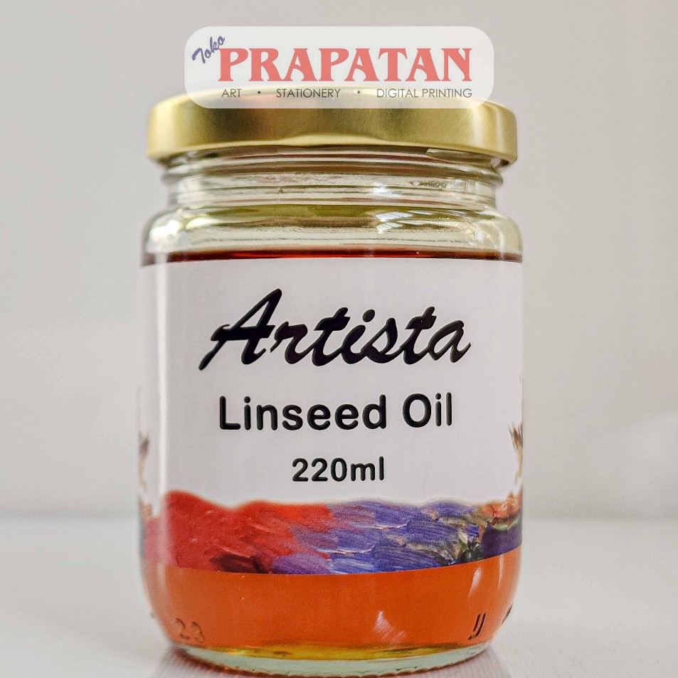 

Artist Linseed Oil 22ml Medium Cat Minyak