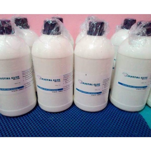 

Lem akrilik medium 1 ltrsuntikan lem acrylic medium crystal glue medium 1 ltr