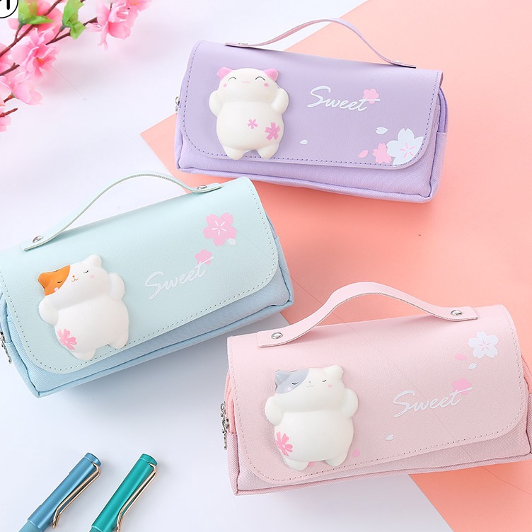 

KOTAK PENSIL DEKOMPRESI SQUISHY LUCU IMUT KOTAK PENSIL SQUISHY 3D LUCU DEKOMPRESI FS