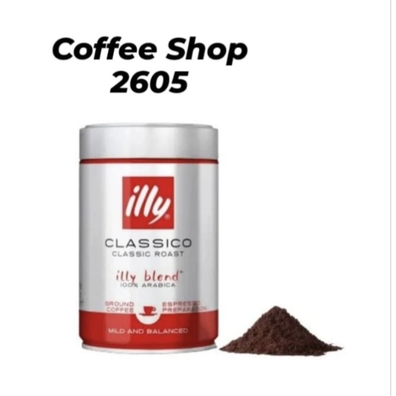 

Illy Coffee Medium Roast Grounds 250 gram