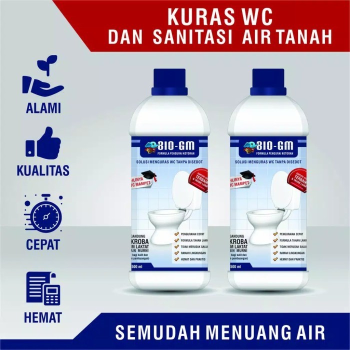 bio gm obat WC obat mancet cairan 500ml