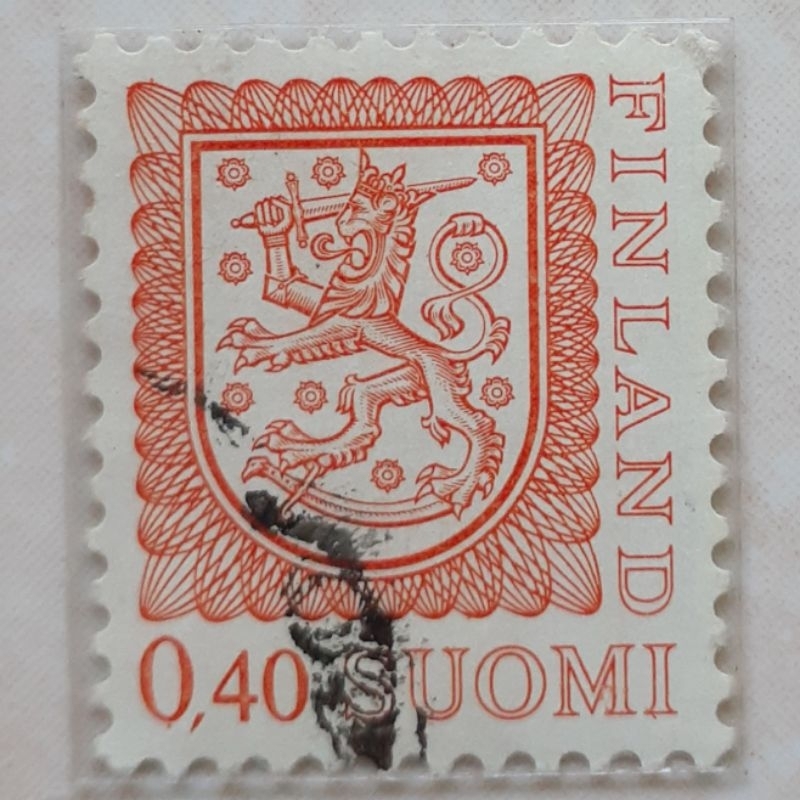 

Perangko Finlandia Coat of Arms 1975 - Vahtero Design Tahun 1975