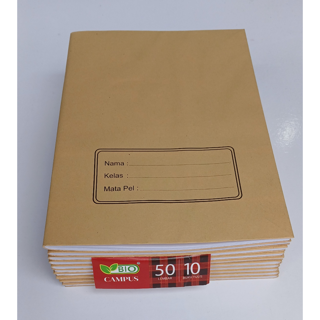 

mh Buku Campus Besar Sampul Coklat 50 lembar