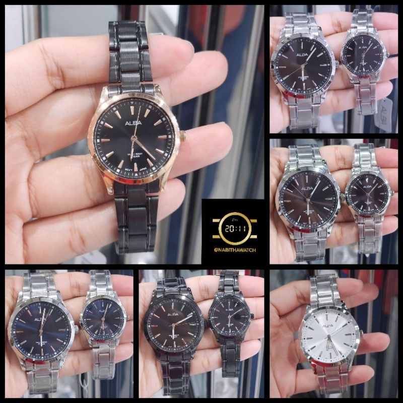 Jam Tangan Couple Alba ARX0 Original Garansi Resmi