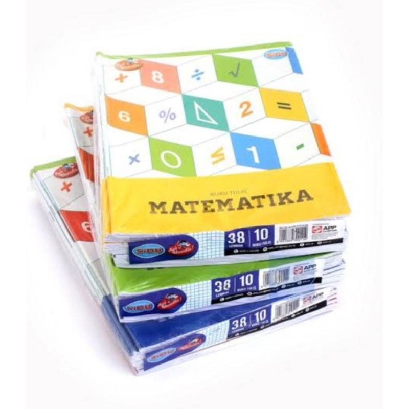 

BUKU TULIS KOTAK KECIL SIDU ISI 38 1 PACK/10 BUKU