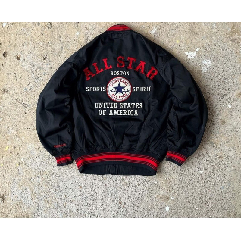 Jaket vintage converse bomber