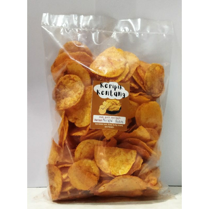 

[PRE ORDER] keripik kentang balado 500gram