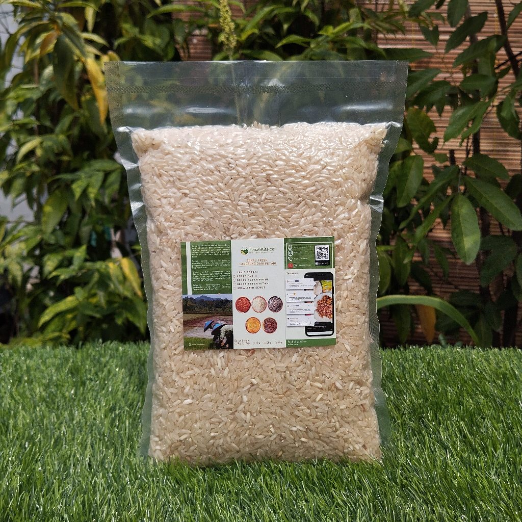 

Beras Putih Sosoh Kasar | Beras Putih Berserat dan Benutrisi | 1kg