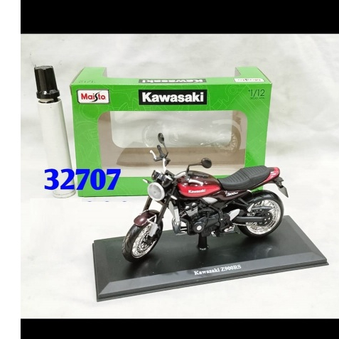 Diecast Maisto Kawasaki Z900RS Die Cast Motor Skala 1:12