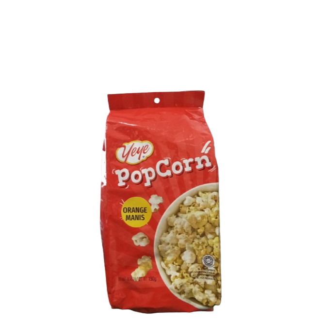 

Yeye Pop Corn Orange Manis 150g
