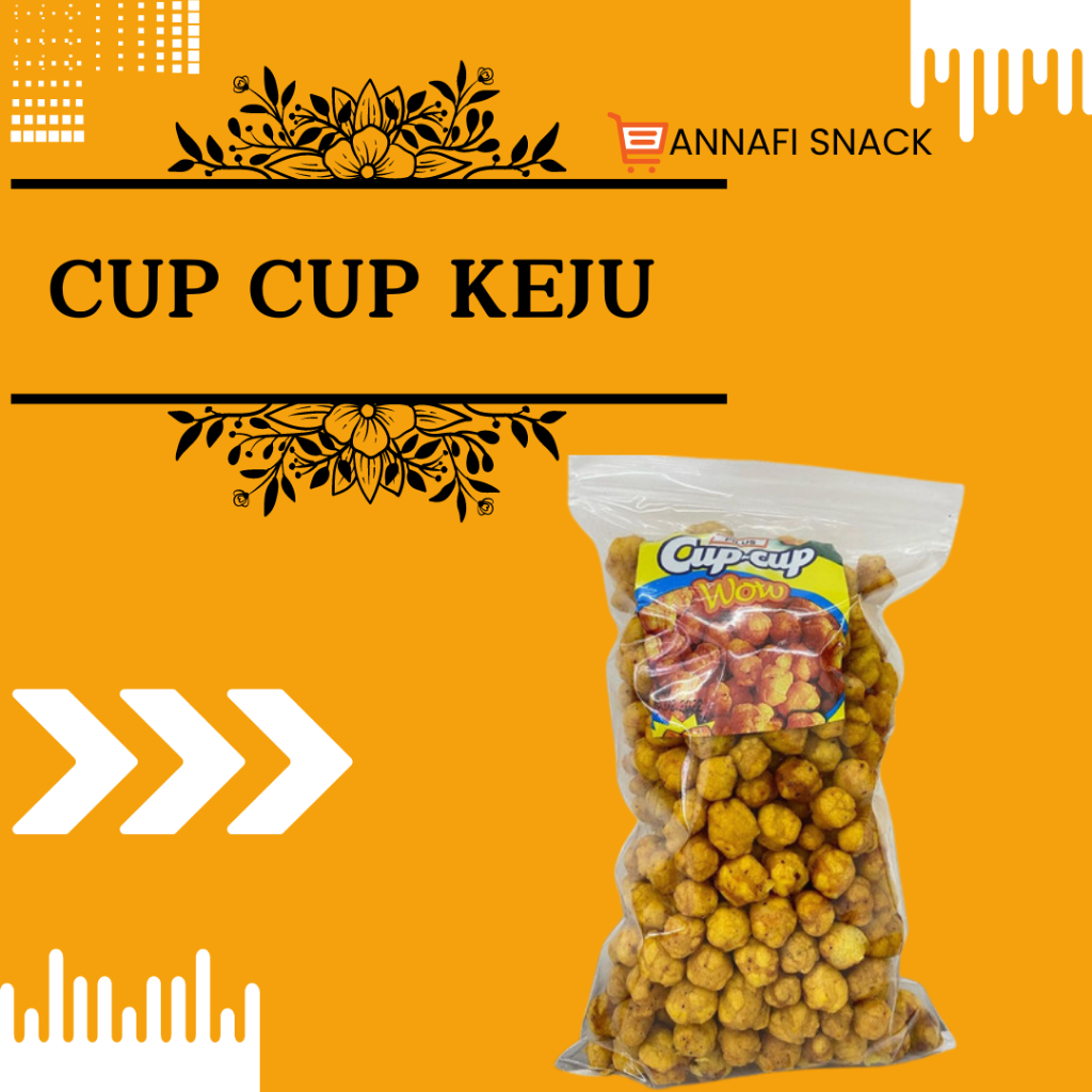 

CUP CUP KEJU 250GR // CUP CUP WOW