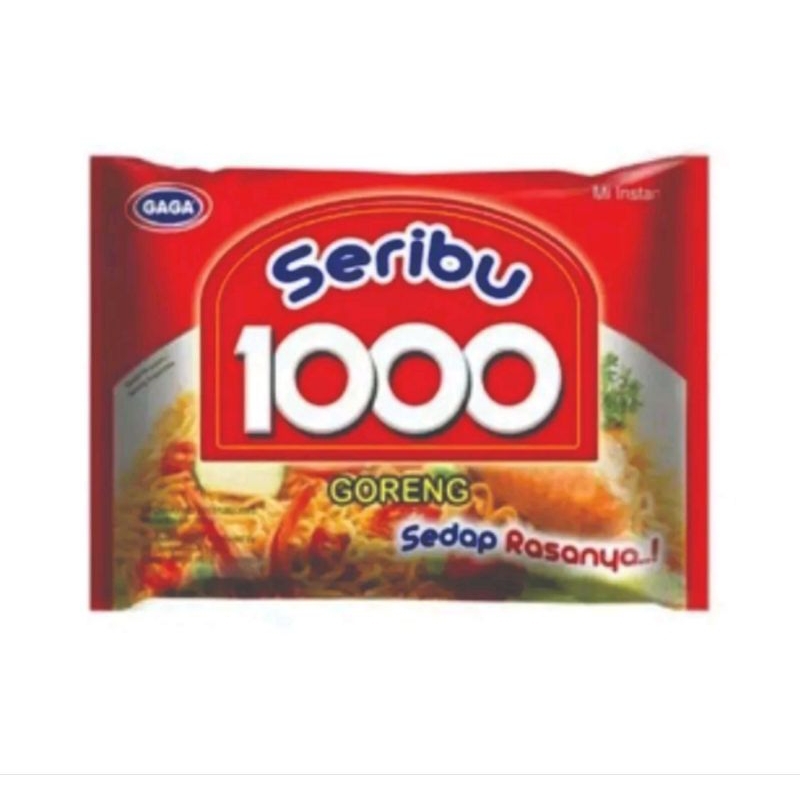 

(Ecer) Mie Gaga 1000 Goreng 50 g