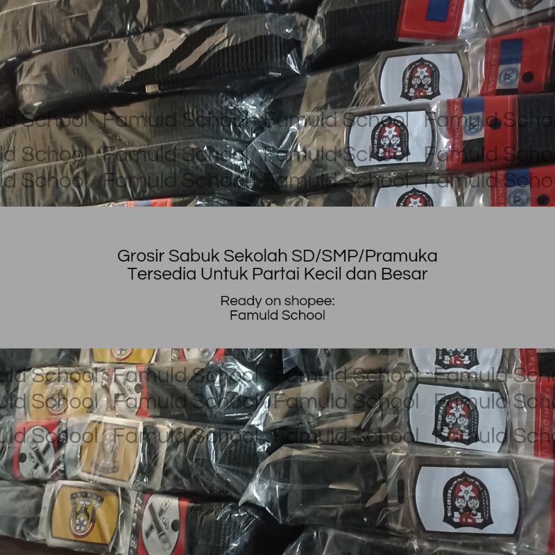 (Grosir) Grosir Sabuk SD/SMP/Pramuka, Sabuk Anak SD, Sabuk Anak SMP, Sabuk Anak Pramuka,Ikat pinggan