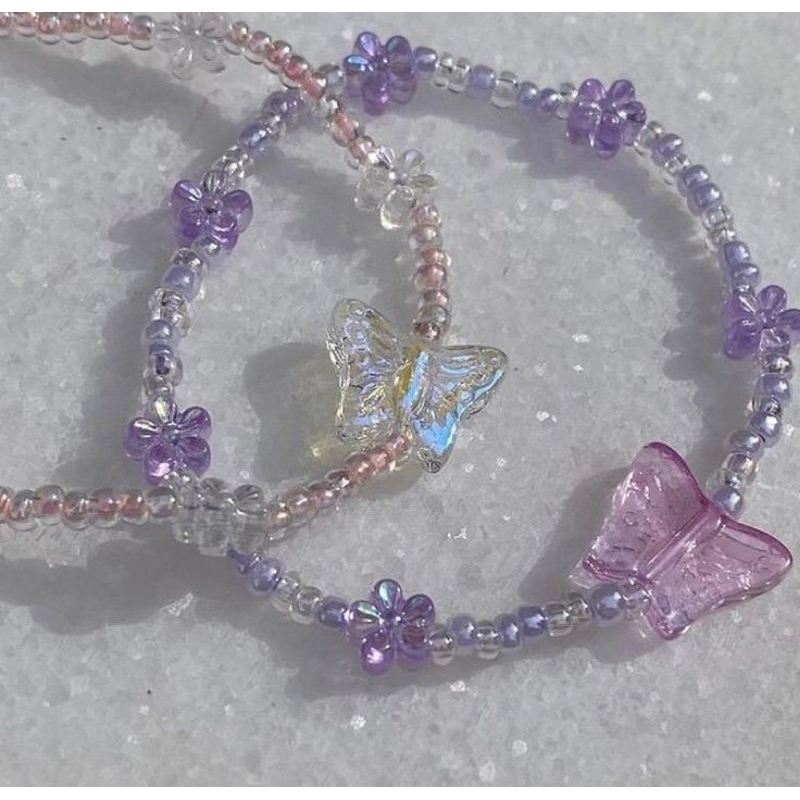 Gelang korean style manik manik aesthetic