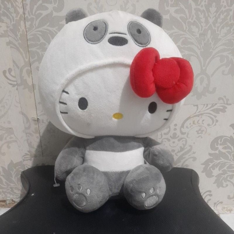 Boneka Hello kitty kostum shiba