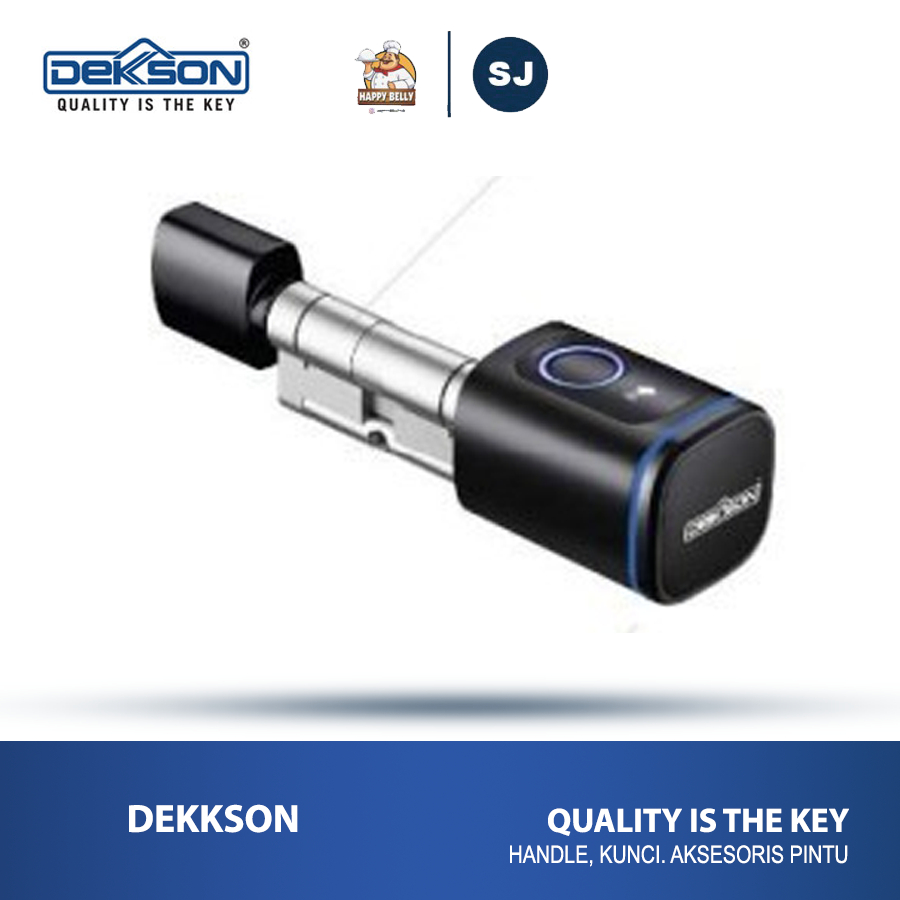 Dekkson 8801001702 EC D01 Electronic Cylinder 70mm / 80 MM Black