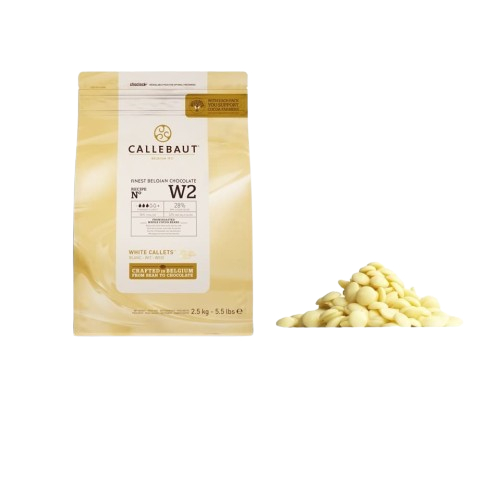 

Cokelat Couveture Callebaut White W2 - Repack 250g