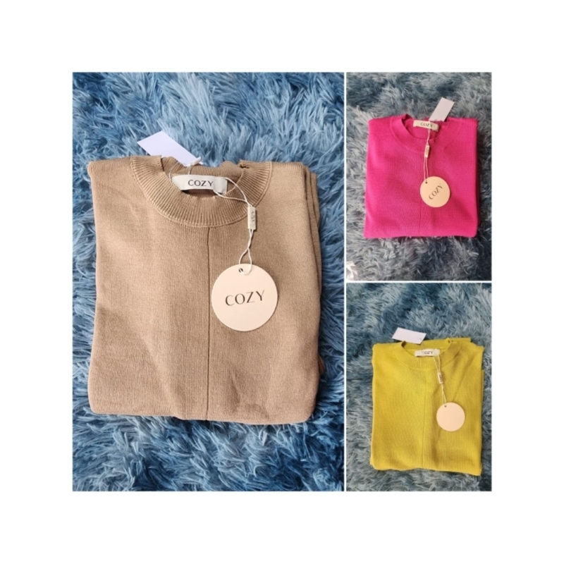 Le Racha One Set Knit BKK import - Cozy