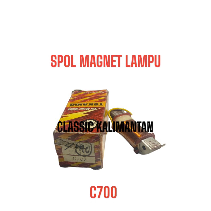 SPUL LAMPU HONDA C700 C700 SUPERCUP SPUL 6 VOLT TOKAIDO
