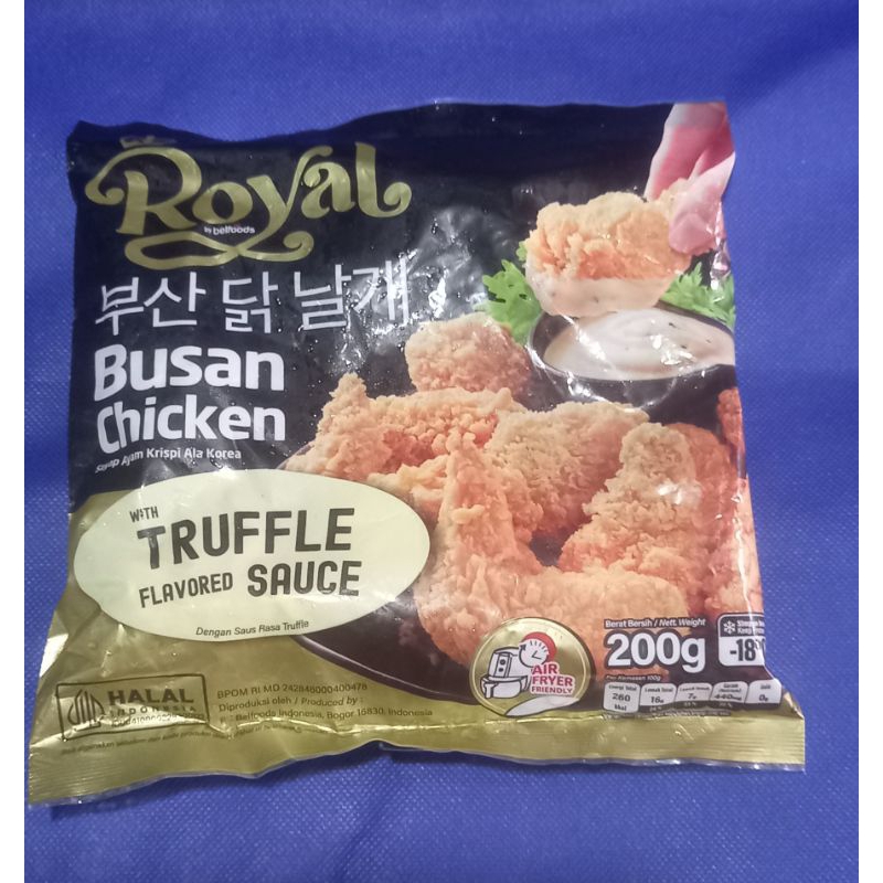 

belfood royal busan chicken 200 gr