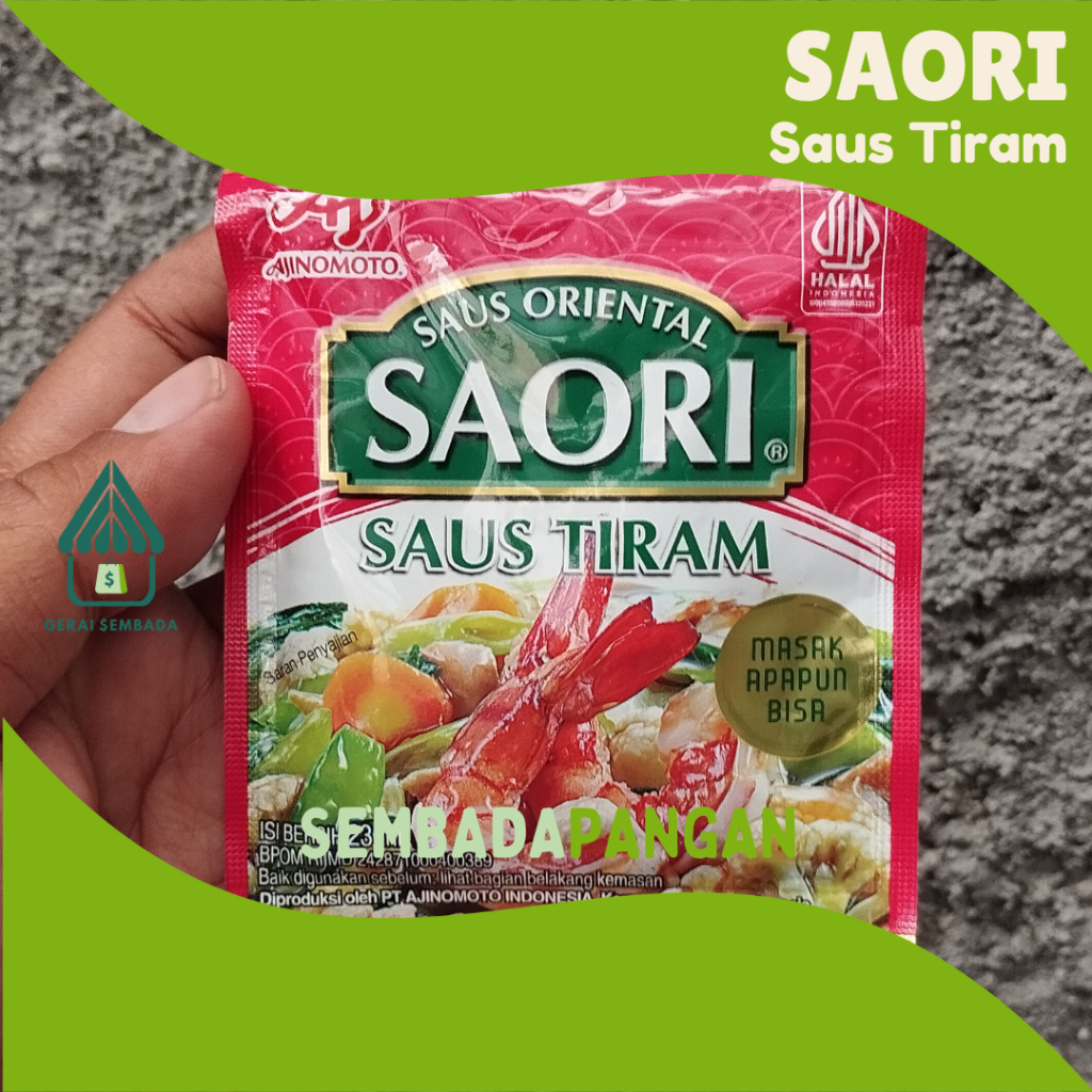 

SAORI Saus Tiram Saus Oriental 23 ml - GERAI SEMBADA