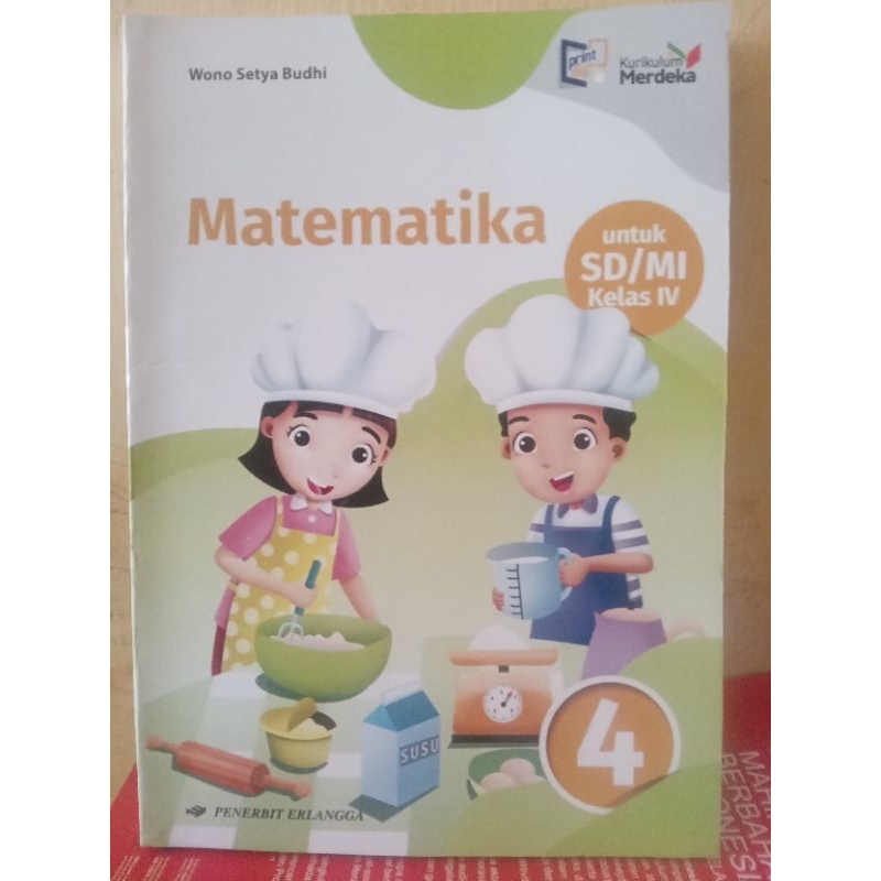 matematika kelas 4 sd erlangga kurikulum merdeka