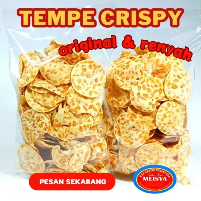 

Keripik tempe sagu kripik sagu crispy original 1kg + PAKING KARDUS