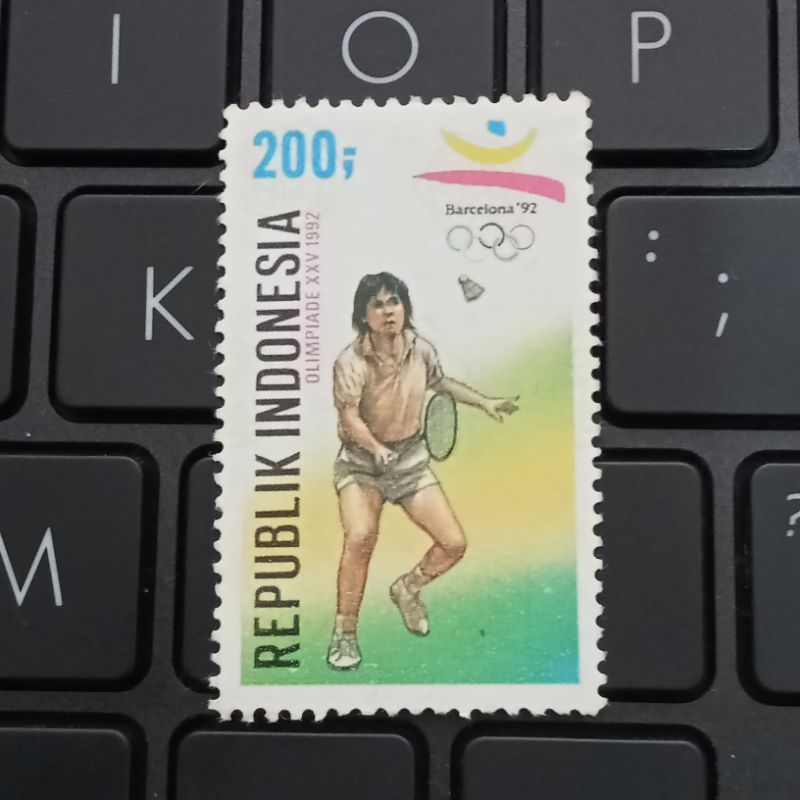 

Perangko Olimpiade XXV Barcelona 1992 Badminton itu 200 Rupiah Mint - Prangko