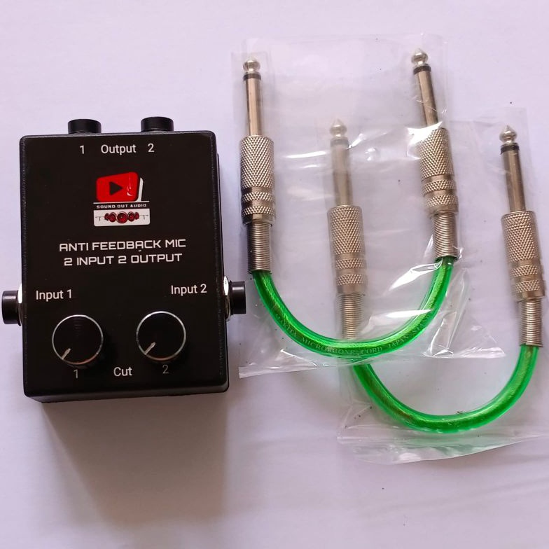 KODE V83X Alat Anti Feedback Mic 2 Input 2 Output
