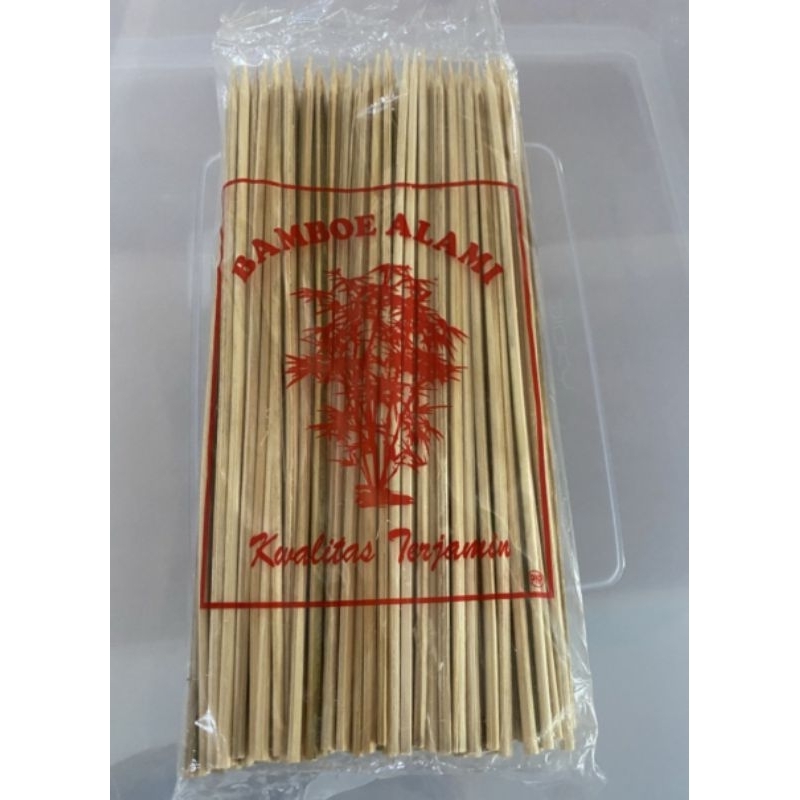 Tusuk sate Bambu alami 200gr