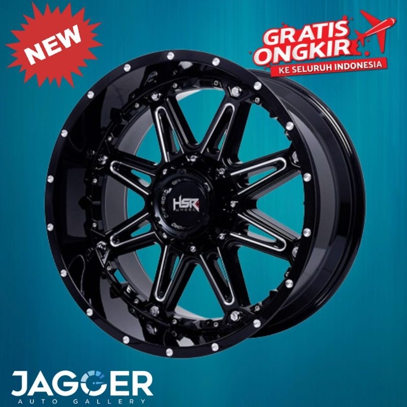 Velg Mobil Jeep FG KOTARO R20X10 H5X127 ET-24 BMW Velg Wrangler Rubicon Ring 20