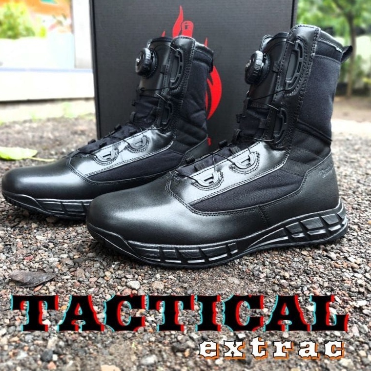 KODE Y44K Sepatu PDL Chevalier dan taktikal tali putar besar jenis xtrack