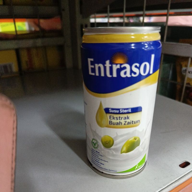 

ENTRASOL susu steril dgn ekstra buah zaitun 189gr