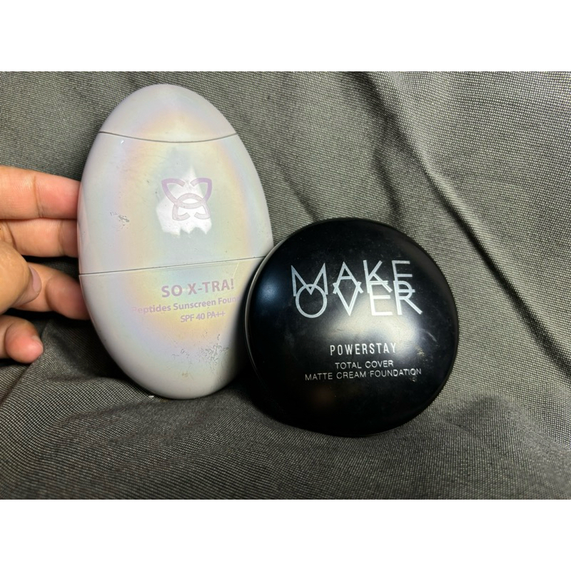 preloved make up :  foundation MOP makeover esqa