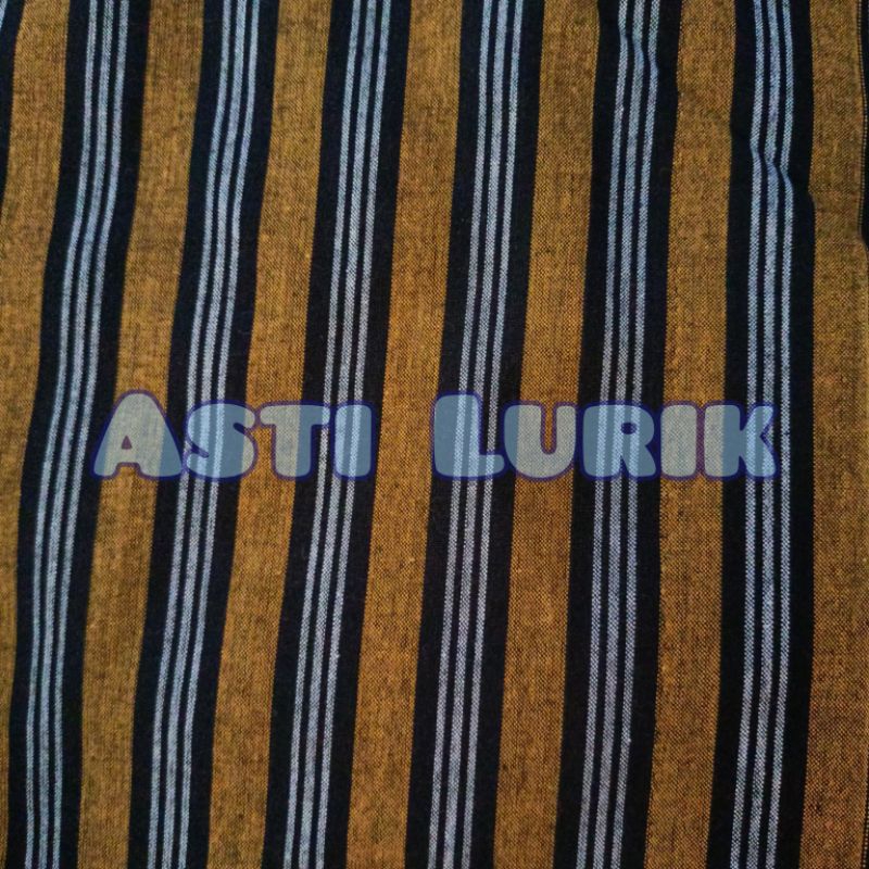 Kain Tenun Lurik 200 x 105 110 . Tenun Lurik ATM . Motif Bolak Balik . Kain Tenun Lurik Klaten . SMA