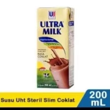 

Susu Ultramilk 200 ml Rasa Coklat per pcs