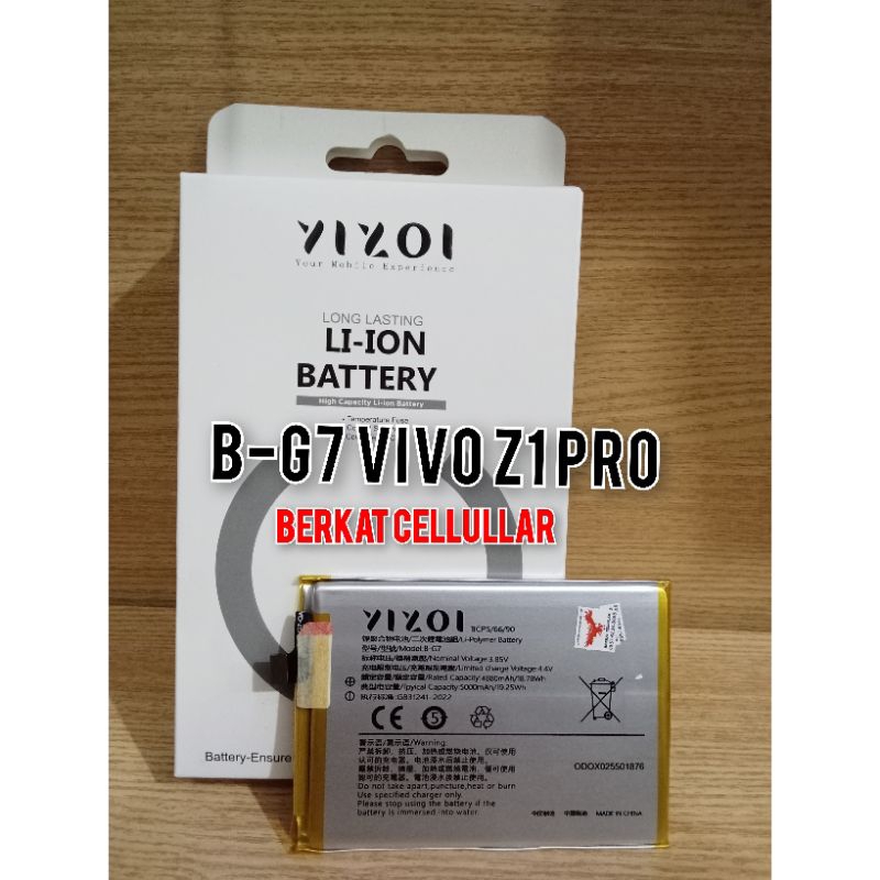 BATERAI VIVO Z1 PRO B-G7 YIZOI