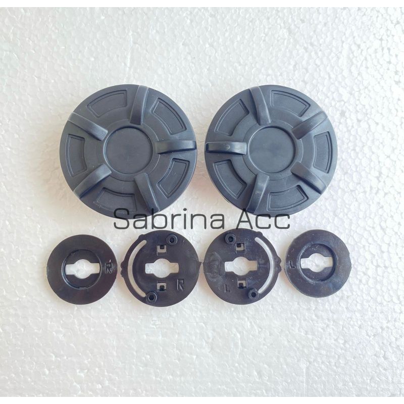 Paket Side Lock Helm Pengunci Kaca Helm dan Gear Cover Helm YRM Cargloss Original