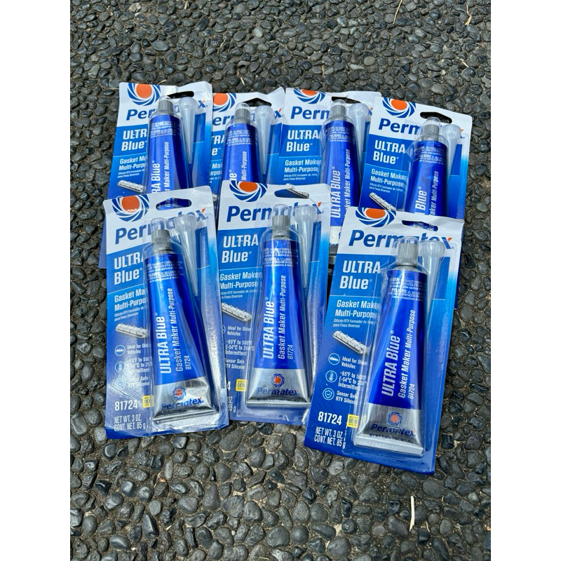 Permatex ultra Blue lem gasket / lem paking / lem mesin high temperatur