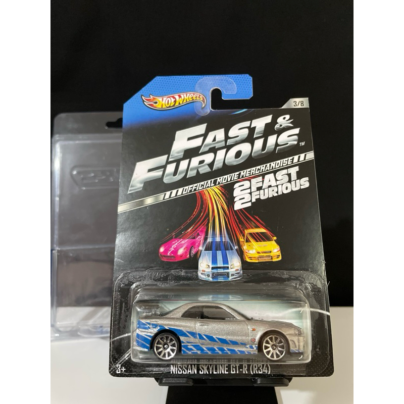 Hot Wheels Fast & Furious Nissan Skyline R34 “Official Movie Merchandise”